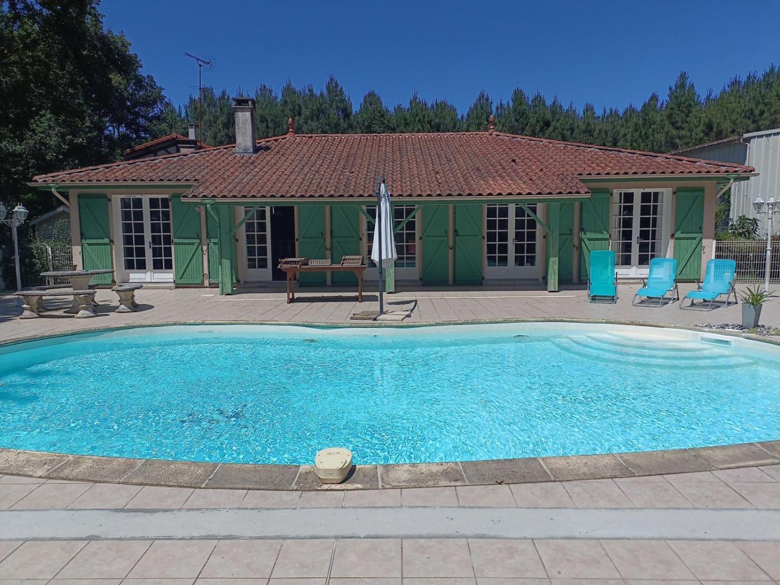 Villa 8 Personnes O Mes Anges Saint-Julien-en-Born Exterior foto